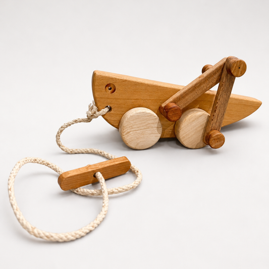 Grillo de Arrastre de Madera Nativa