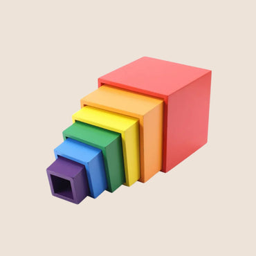 Cajas apilables Arcoíris