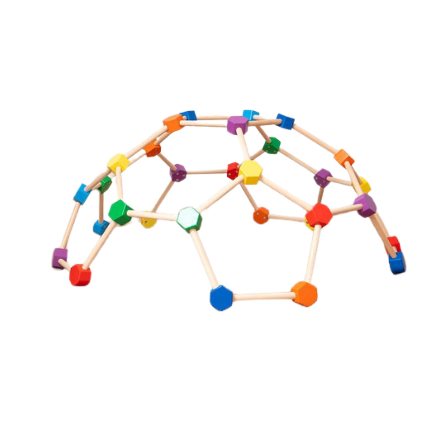 Domo Escalable de Madera – Juego Motriz y Movimiento Infantil