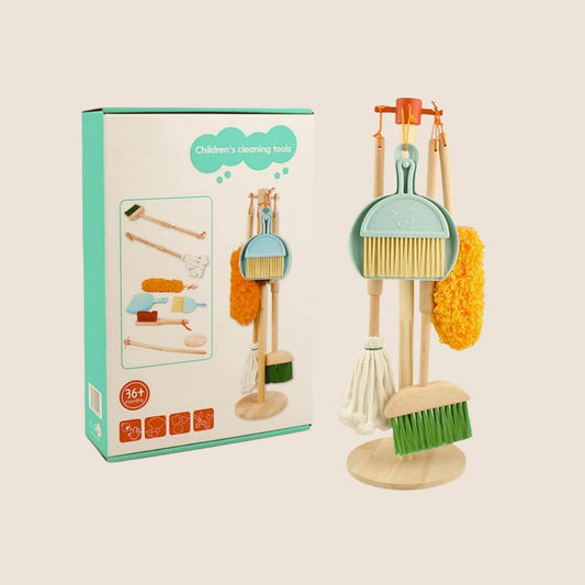 Juguete de Madera y Tela