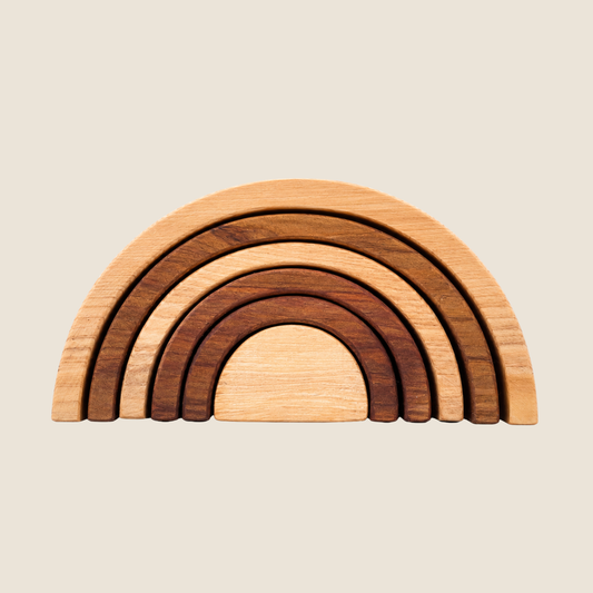 Arcoíris de Madera Nativa