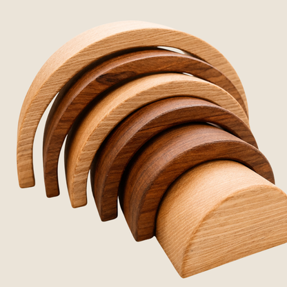Arcoíris de Madera Nativa