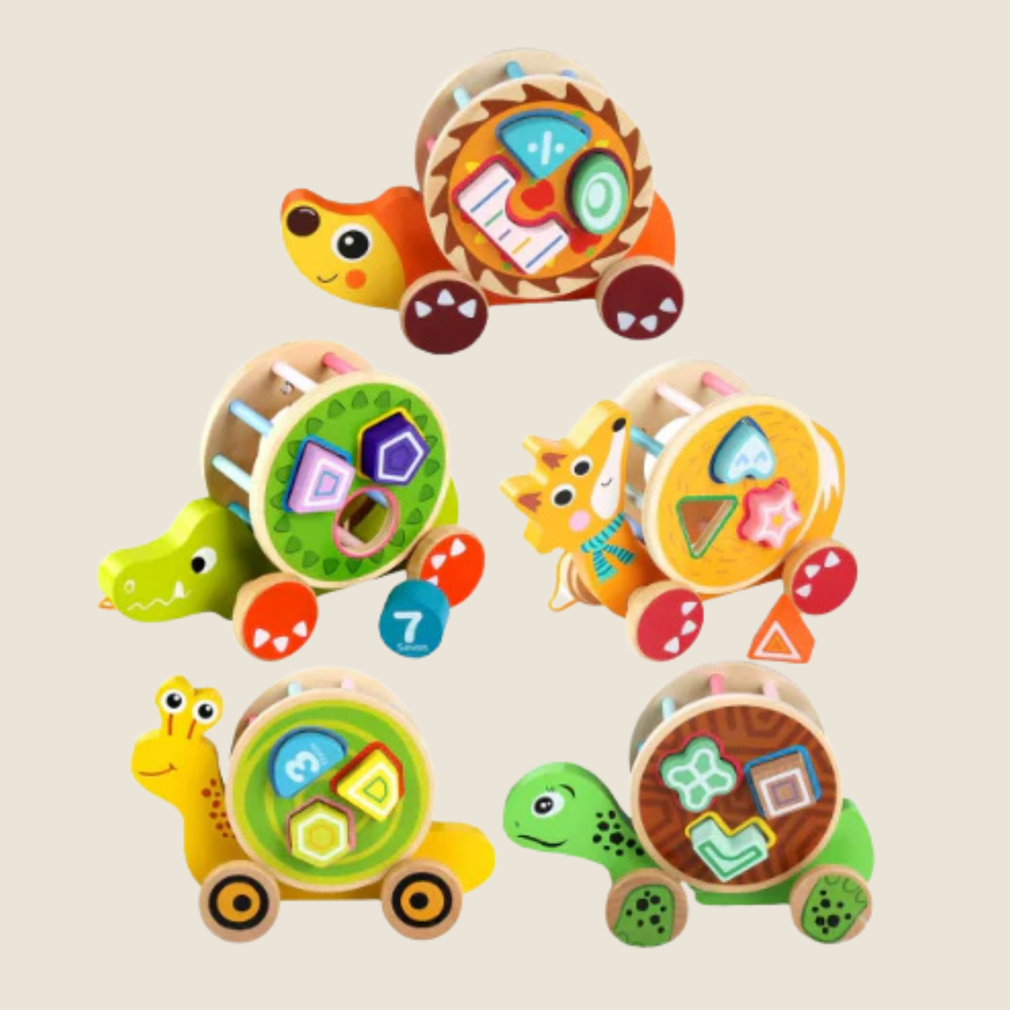 Animales de arrastre 3 en 1