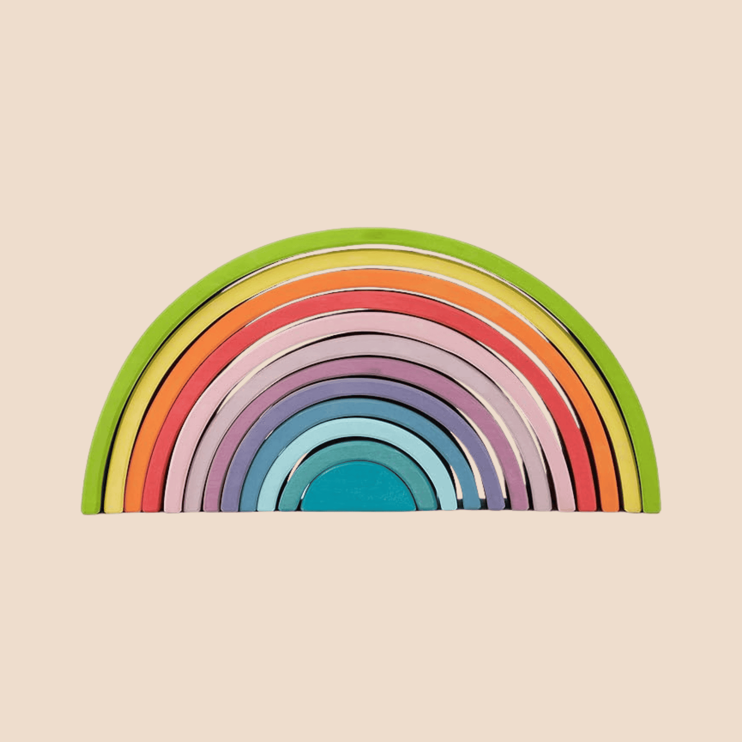 Arcoíris Grande Colores Pasteles