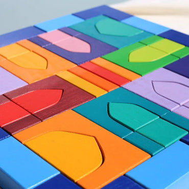 Puzzle Madera Construccion