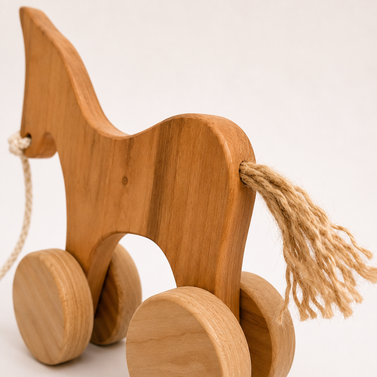 Caballo de Arrastre de Madera Nativa