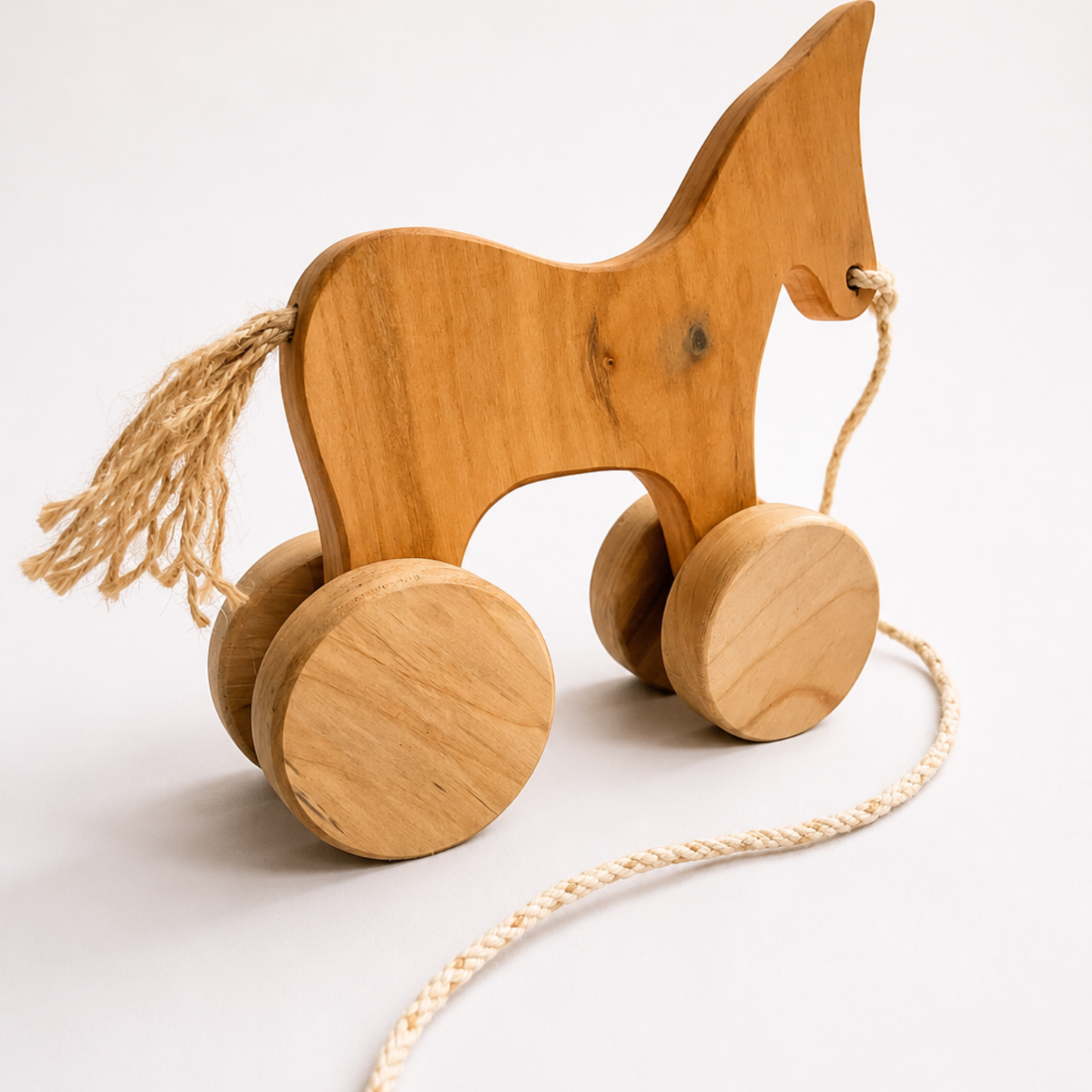Caballo de Arrastre de Madera Nativa