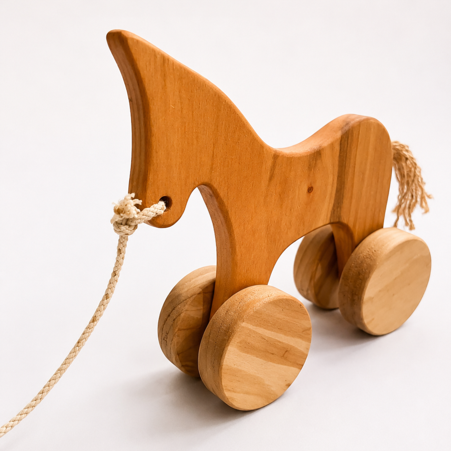 Caballo de Arrastre de Madera Nativa