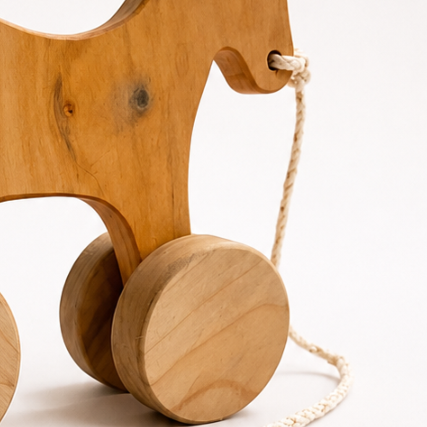 Caballo de Arrastre de Madera Nativa