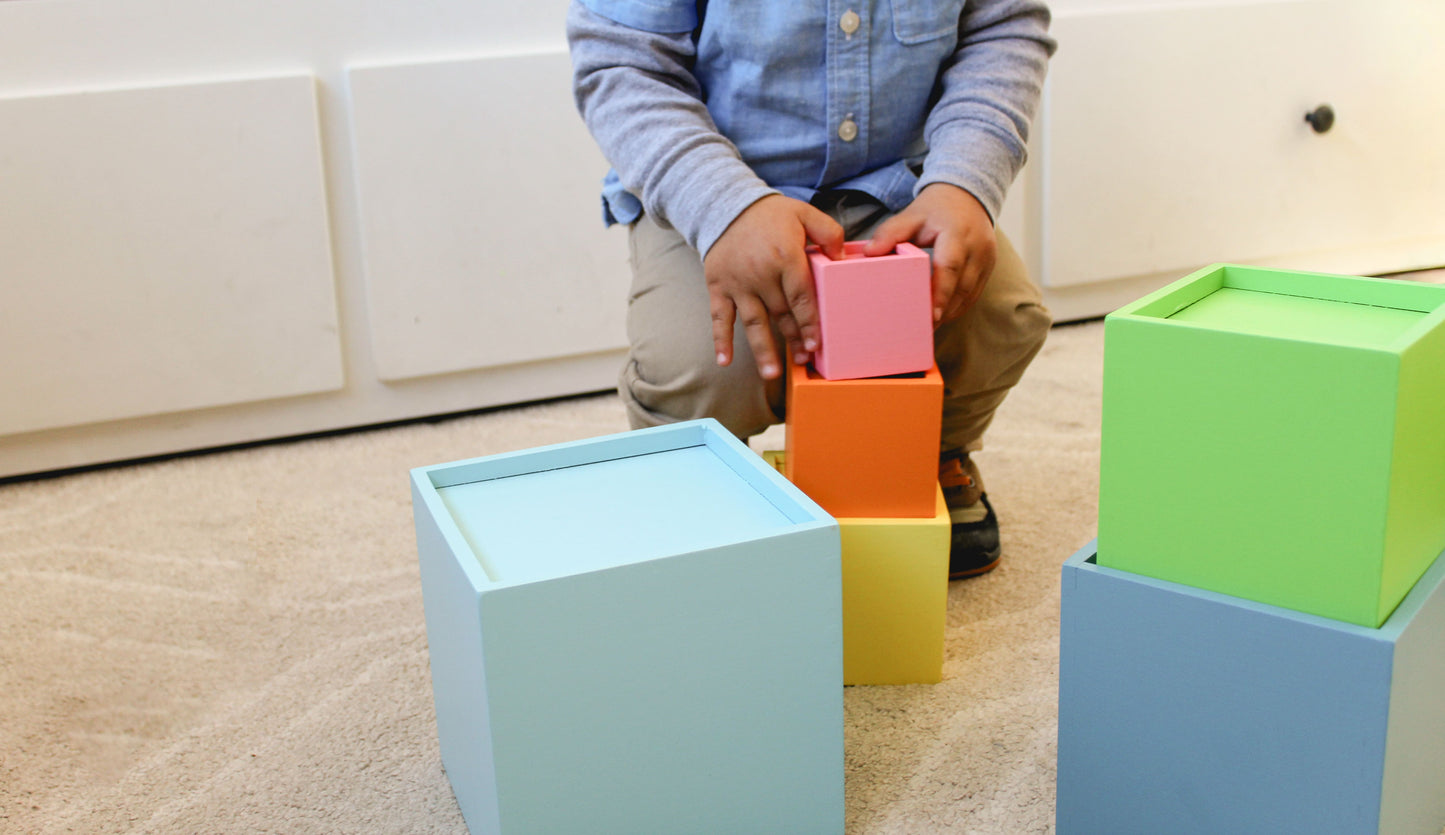 Cajas apilables Pasteles