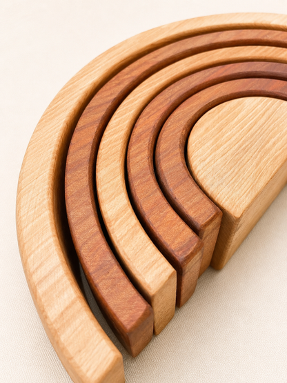 Arcoíris de Madera Nativa