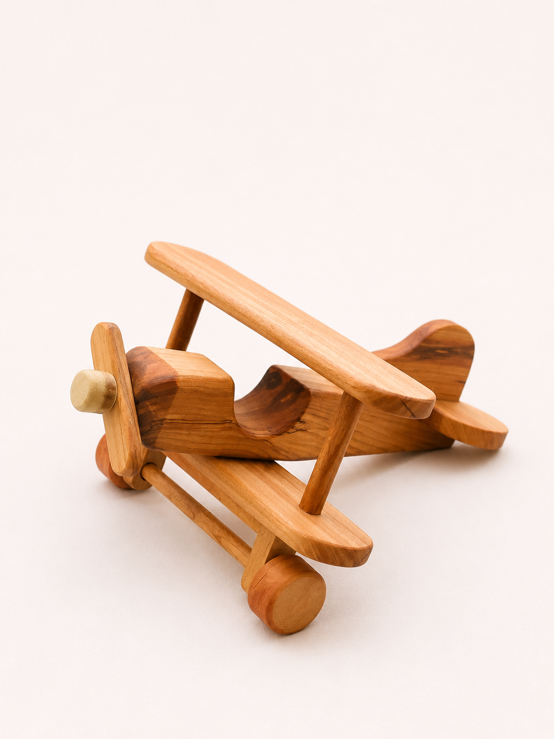 Avión grande de Madera Nativa