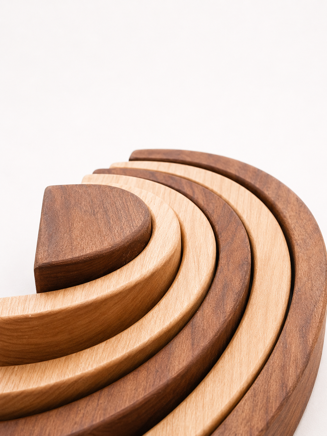 Arcoíris de Madera Nativa