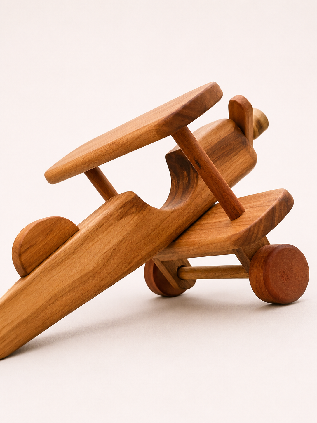 Avión grande de Madera Nativa