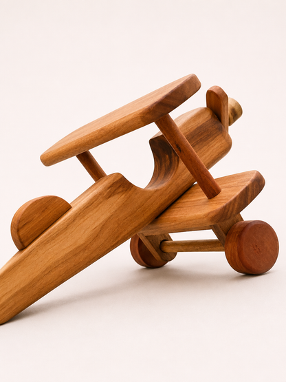 Avión grande de Madera Nativa
