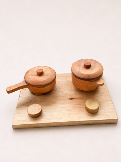 Cocina de Juguete de Madera Nativa