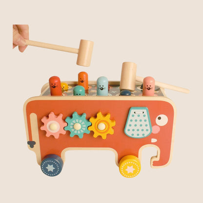 Juguete con engranajes