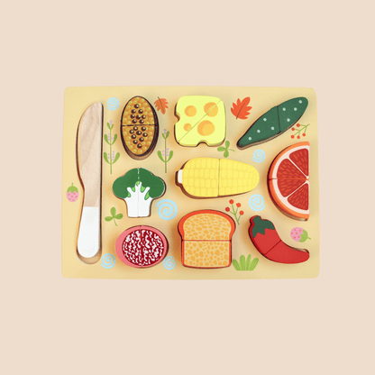 Frutas y Verduras de madera