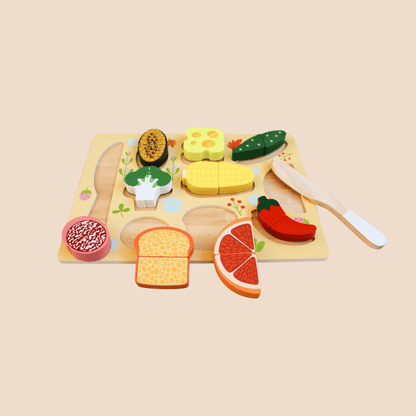 Frutas y Verduras de madera