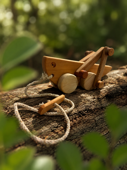 Grillo de Arrastre de Madera Nativa