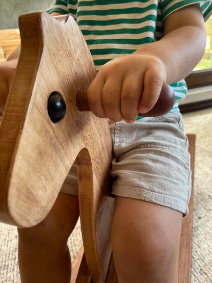 Caballito Mecedor de Madera