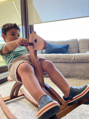 Caballito Mecedor de Madera