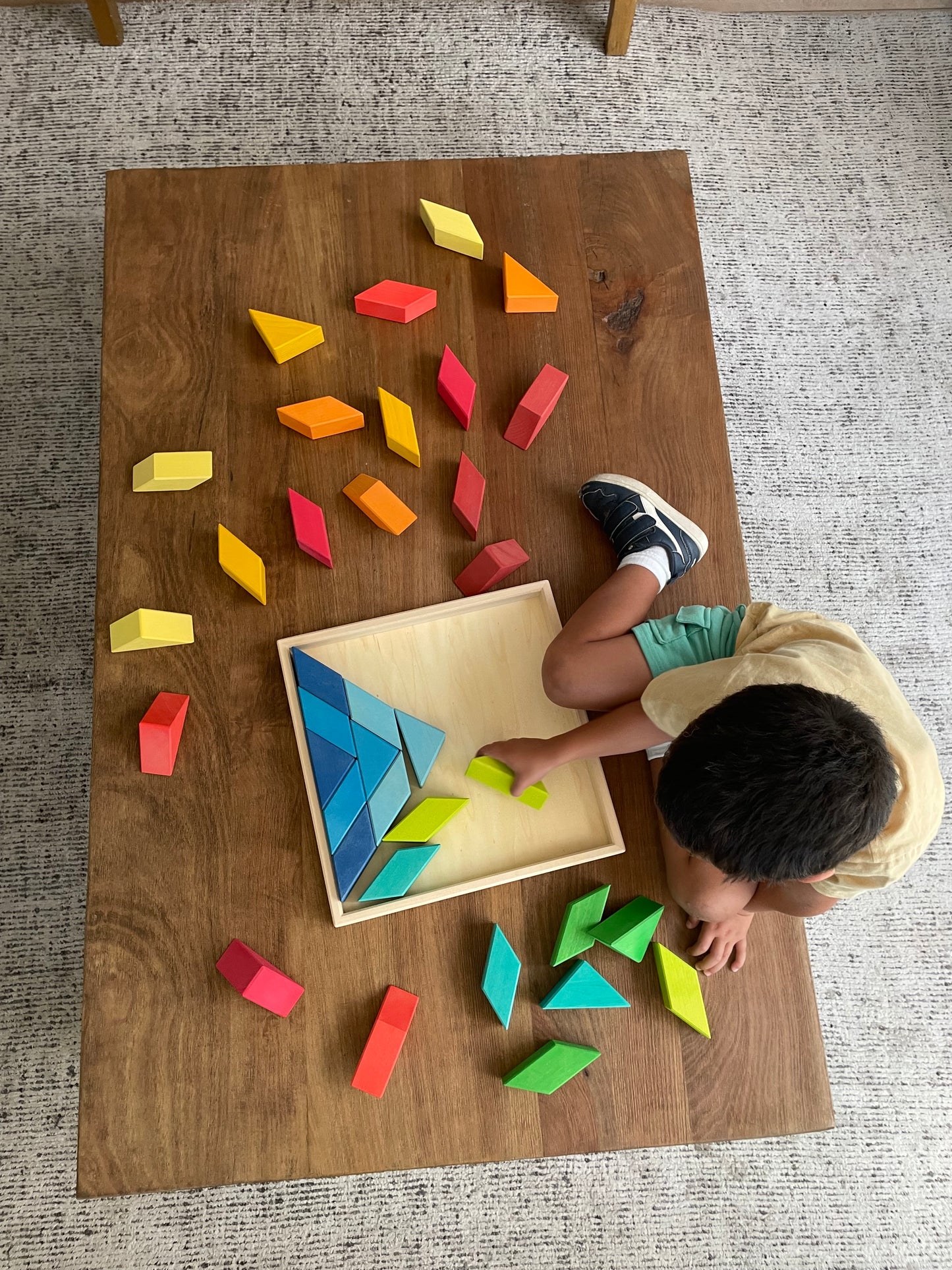 Bloques de contrucción Tangrama