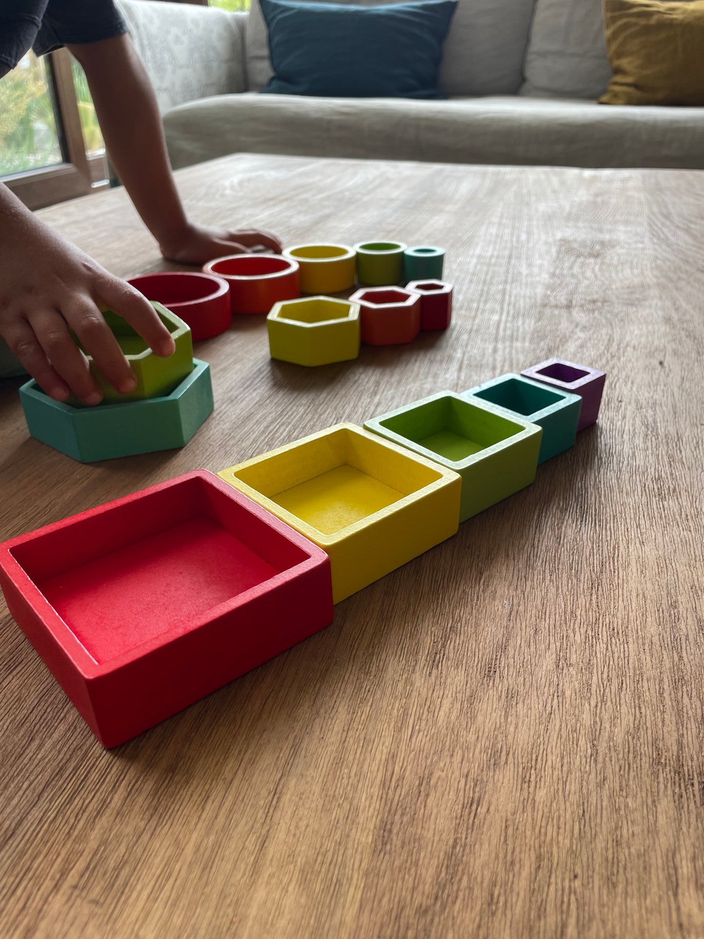 Torre apilable Arcoíris