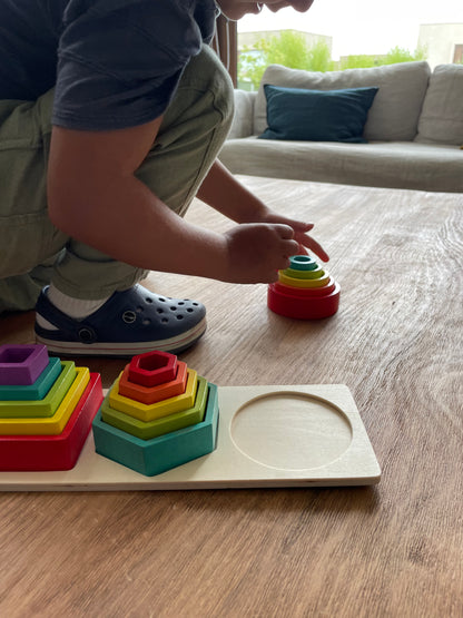 Torre apilable Arcoíris