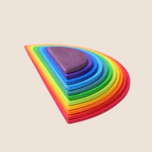 Arcoíris media luna