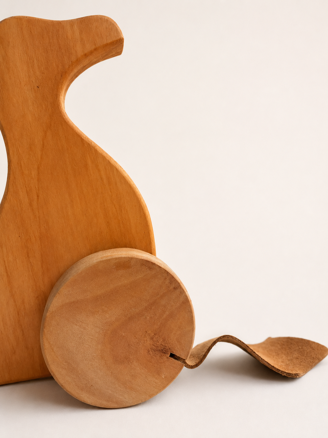 Pato de Arrastre de Madera Nativa
