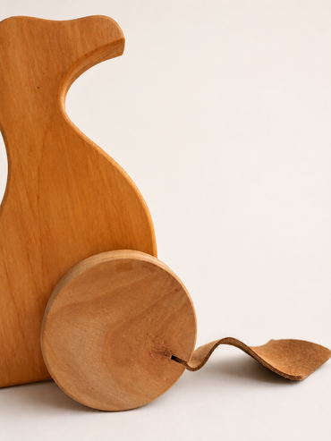 Pato de Arrastre de Madera Nativa