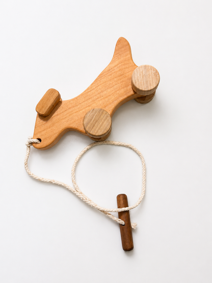 Perro de Arrastre de Madera Nativa