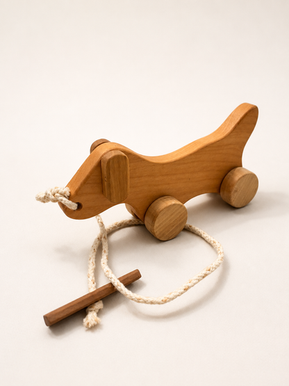 Perro de Arrastre de Madera Nativa