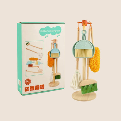 Juguete de Madera y Tela